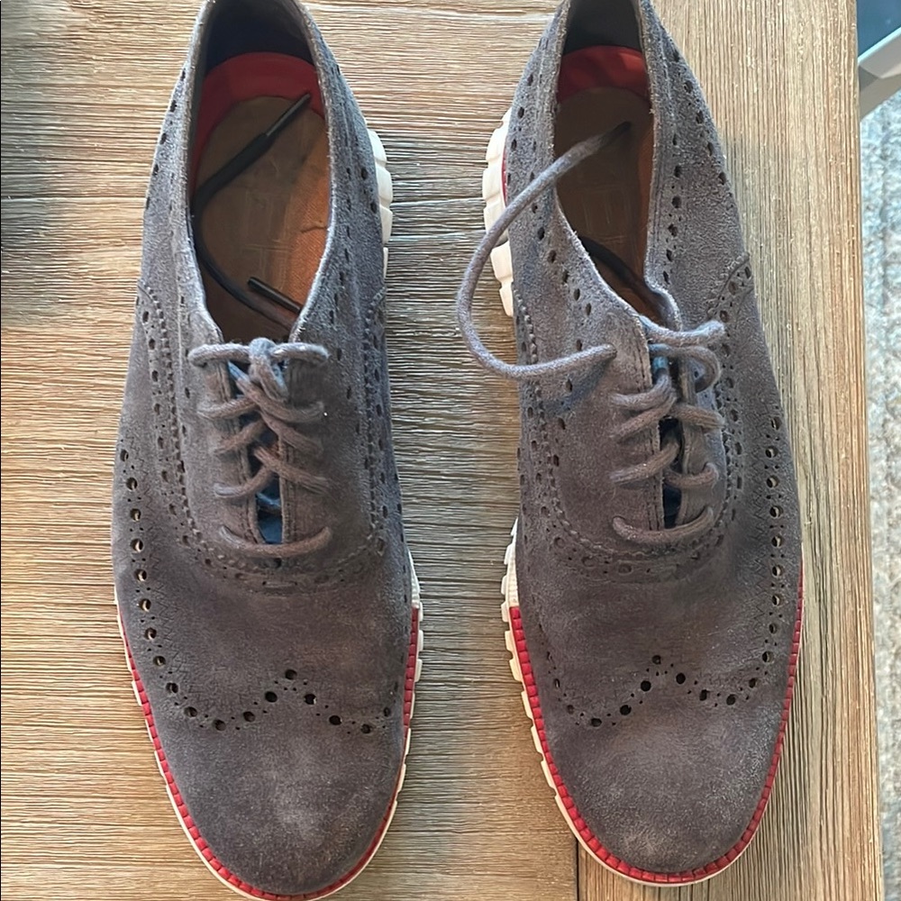 Cole Haan Suede Oxford Shoes